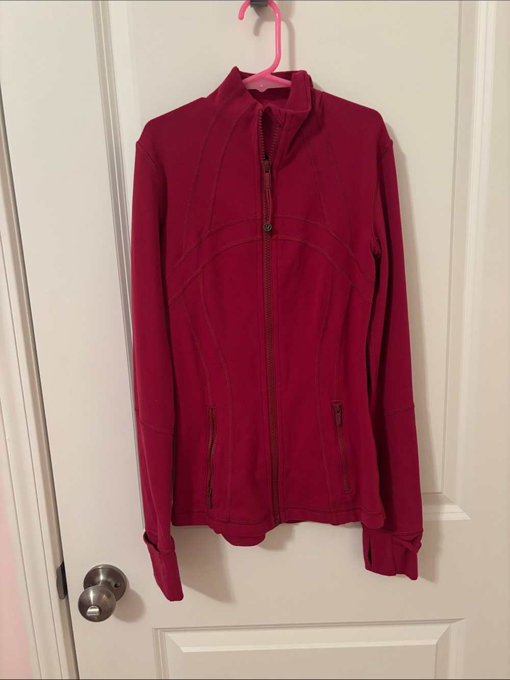 Lulu lemon Women’s Zip-Front Jacket in Berry Red